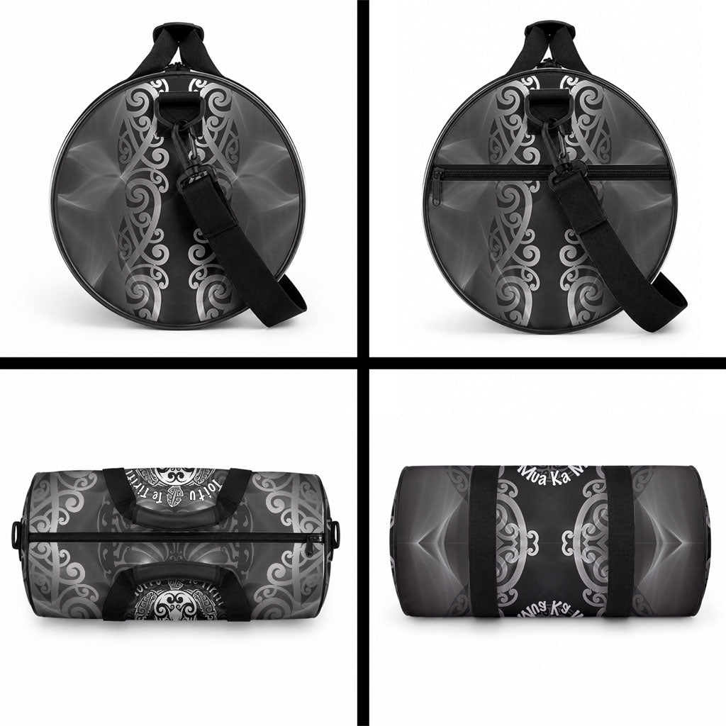 Aotearoa Toitu Te Tiriti Duffle Bag Ka Mua Ka Muri