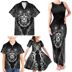 Aotearoa Toitu Te Tiriti Family Matching Tank Maxi Dress and Hawaiian Shirt Ka Mua Ka Muri