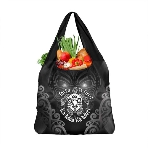 Aotearoa Toitu Te Tiriti Grocery Bag Ka Mua Ka Muri