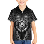 Aotearoa Toitu Te Tiriti Kid Hawaiian Shirt Ka Mua Ka Muri