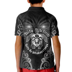 Aotearoa Toitu Te Tiriti Kid Polo Shirt Ka Mua Ka Muri