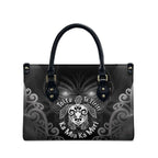 Aotearoa Toitu Te Tiriti Leather Bag Ka Mua Ka Muri