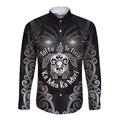 Aotearoa Toitu Te Tiriti Long Sleeve Button Shirt Ka Mua Ka Muri
