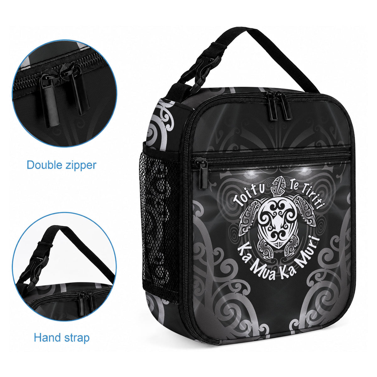 Aotearoa Toitu Te Tiriti Lunch Bag Ka Mua Ka Muri