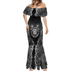 Aotearoa Toitu Te Tiriti Mermaid Dress Ka Mua Ka Muri