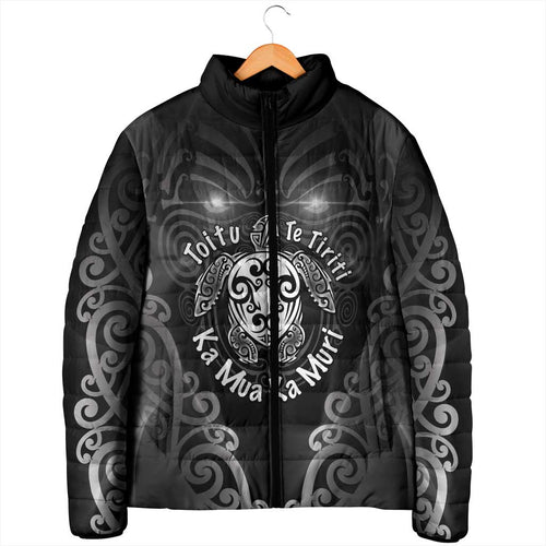 Aotearoa Toitu Te Tiriti Padded Jacket Ka Mua Ka Muri