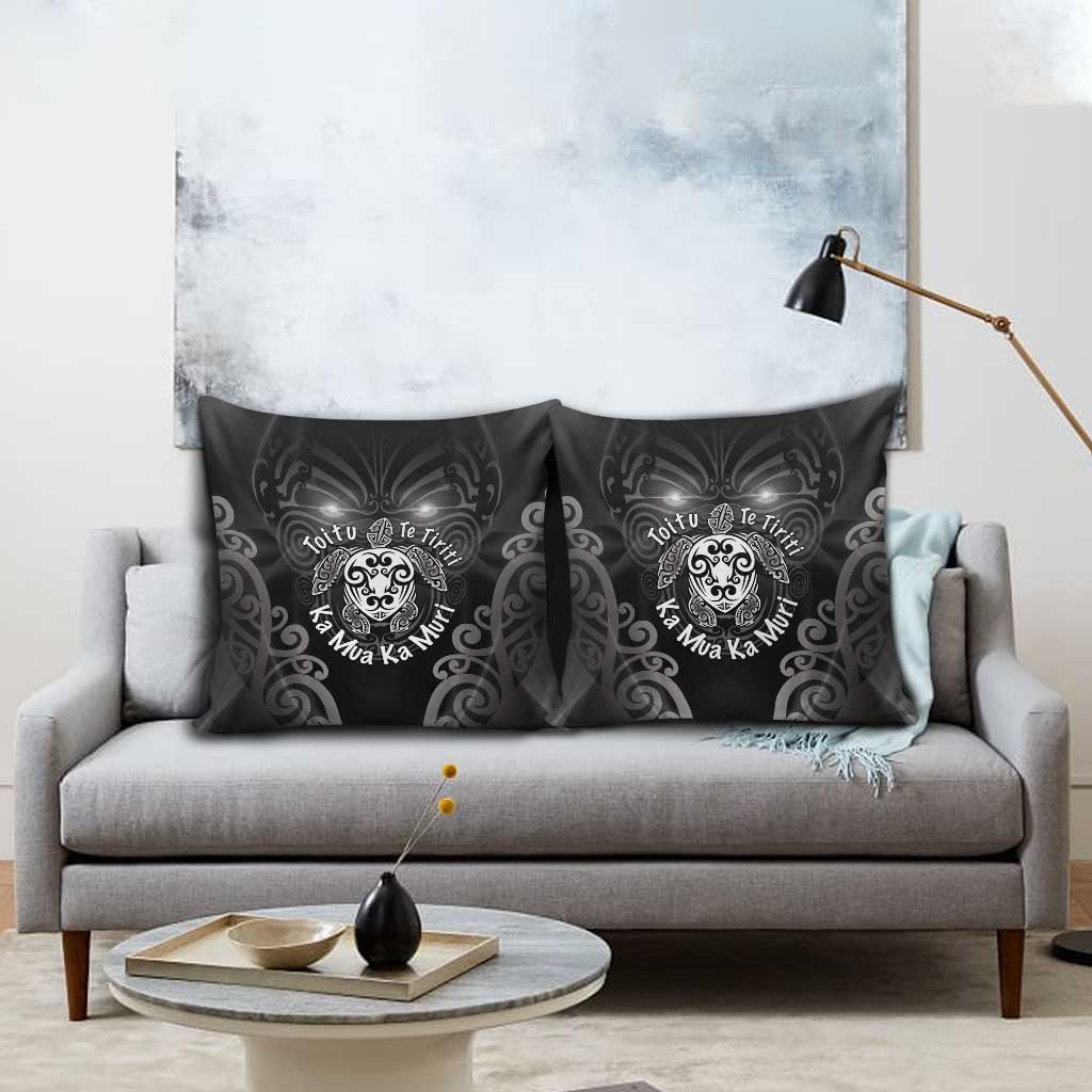 Aotearoa Toitu Te Tiriti Pillow Cover Ka Mua Ka Muri