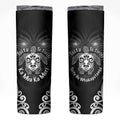 Aotearoa Toitu Te Tiriti Skinny Tumbler Ka Mua Ka Muri