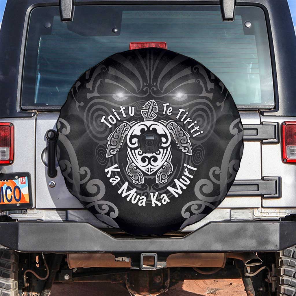Aotearoa Toitu Te Tiriti Spare Tire Cover Ka Mua Ka Muri