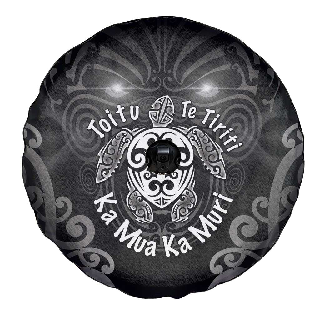 Aotearoa Toitu Te Tiriti Spare Tire Cover Ka Mua Ka Muri