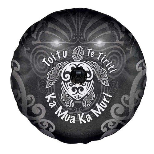 Aotearoa Toitu Te Tiriti Spare Tire Cover Ka Mua Ka Muri