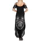 Aotearoa Toitu Te Tiriti Summer Maxi Dress Ka Mua Ka Muri