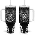 Aotearoa Toitu Te Tiriti Tumbler With Handle Ka Mua Ka Muri