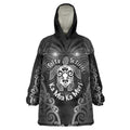 Aotearoa Toitu Te Tiriti Wearable Blanket Hoodie Ka Mua Ka Muri