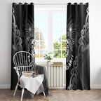 Aotearoa Toitu Te Tiriti Window Curtain Ka Mua Ka Muri