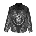 Aotearoa Toitu Te Tiriti Women Casual Shirt Ka Mua Ka Muri