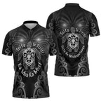 Aotearoa Toitu Te Tiriti Zipper Polo Shirt Ka Mua Ka Muri