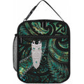 New Zealand Aotearoa Lunch Bag Maori Tane Te Waiora Paua Shell Glitter Green
