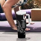 New Zealand Aotearoa Mana Wahine Tumbler With Handle