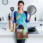 New Zealand Tomtit Apron Maori Koru With Pohutukawa Galaxy Style - Aussie Hoodie