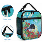 New Zealand Tomtit Lunch Bag Maori Koru With Pohutukawa Galaxy Style