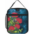 New Zealand Matariki Piwakawaka Lunch Bag Maori Koru With Pohutukawa Flowers