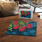 New Zealand Matariki Piwakawaka Puzzle Maori Koru With Pohutukawa Flowers