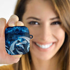 New Zealand Matariki AirPods Case Pigeon Kereru Maori Fern Art
