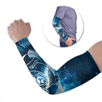 New Zealand Matariki Arm Sleeves Pigeon Kereru Maori Fern Art