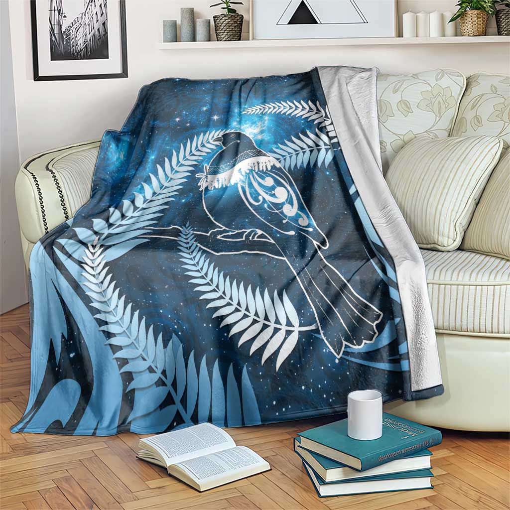 New Zealand Matariki Blanket Pigeon Kereru Maori Fern Art