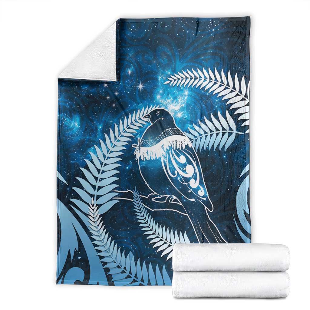 New Zealand Matariki Blanket Pigeon Kereru Maori Fern Art