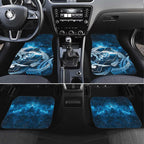 New Zealand Matariki Car Mats Pigeon Kereru Maori Fern Art