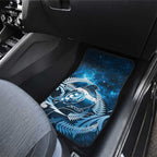 New Zealand Matariki Car Mats Pigeon Kereru Maori Fern Art