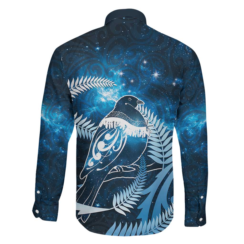 New Zealand Matariki Family Matching Tank Maxi Dress and Hawaiian Shirt Pigeon Kereru Maori Fern Art