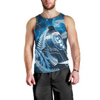 New Zealand Matariki Men Tank Top Pigeon Kereru Maori Fern Art