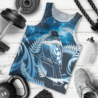 New Zealand Matariki Men Tank Top Pigeon Kereru Maori Fern Art
