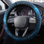 New Zealand Matariki Steering Wheel Cover Pigeon Kereru Maori Fern Art