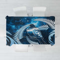 New Zealand Matariki Tablecloth Pigeon Kereru Maori Fern Art