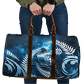 New Zealand Matariki Travel Bag Pigeon Kereru Maori Fern Art