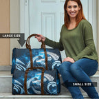 New Zealand Matariki Travel Bag Pigeon Kereru Maori Fern Art