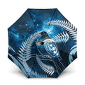 New Zealand Matariki Umbrella Pigeon Kereru Maori Fern Art