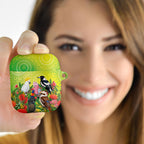 Australian Native Birds AirPods Case Art Dot Painting Pattern