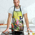 Australian Native Birds Apron Art Dot Painting Pattern