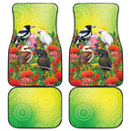 Australian Native Birds Car Mats Art Dot Painting Pattern