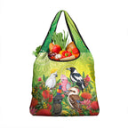 Australian Native Birds Grocery Bag Art Dot Painting Pattern