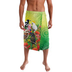 Australian Native Birds Lavalava Art Dot Painting Pattern