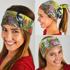 Australian Native Birds Neck Gaiter Art Dot Painting Pattern