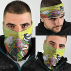 Australian Native Birds Neck Gaiter Art Dot Painting Pattern