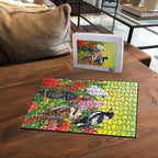 Australian Native Birds Puzzle Art Dot Painting Pattern