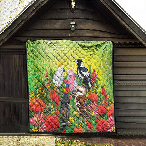 Australian Native Birds Quilt Art Dot Painting Pattern